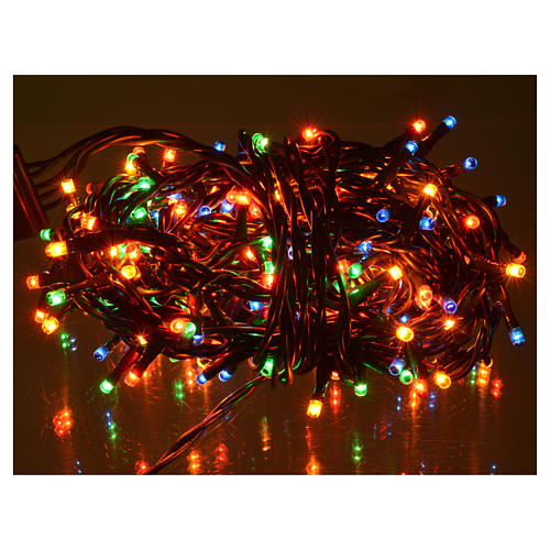 Éclairage Noël 240 mini lucioles multicolores programmables int 2