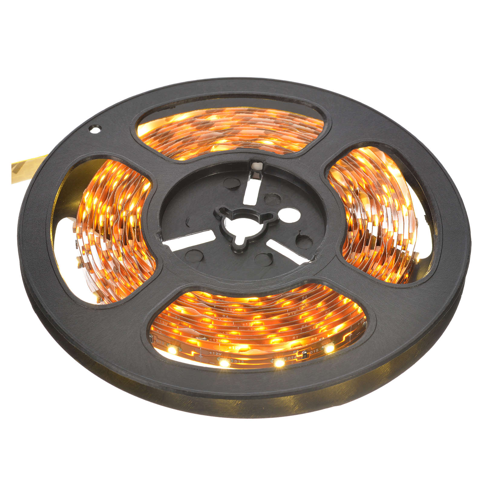 Fairy lights 5m strip with 300 warm white LED for indoor use with