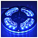 Tiras 5 m luces de Navidad 300 LED azules adhesivas y flexibles para interior s2