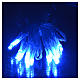 Fairy lights 20 LED blue lights, battery powered for indoor use s2
