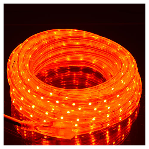 Fairy lights slim strip with 300 red LED for indoor use 2