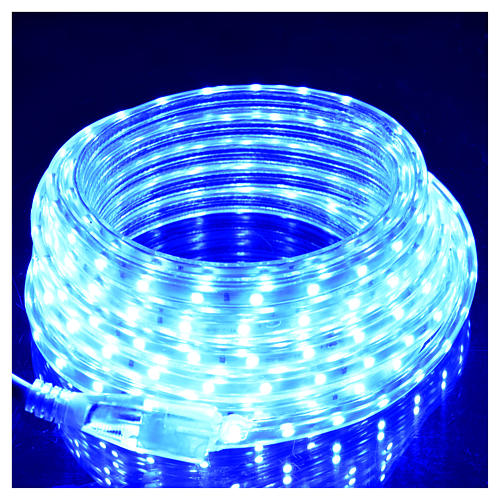 Fairy lights slim strip with 300 blue LED for indoor use 2
