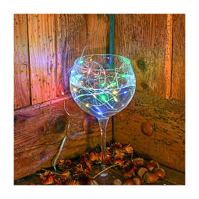 Luces de Navidad: Luces de Navidad 20 LED multicolor cable de cobre para interior Luces de Navidad: Luces de Navidad 20 LED multicolor cable de cobre para interior