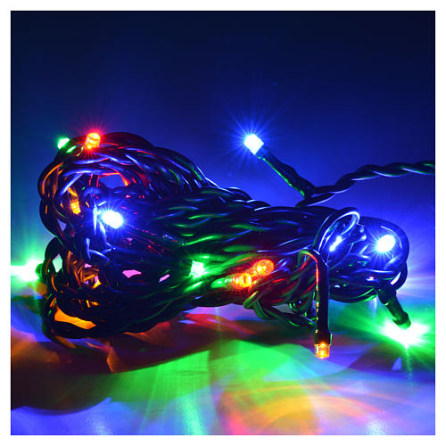 Christmas lights 20 small led multicolor indoors 2