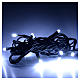 Christmas lights 10 small led ice white indoors s2