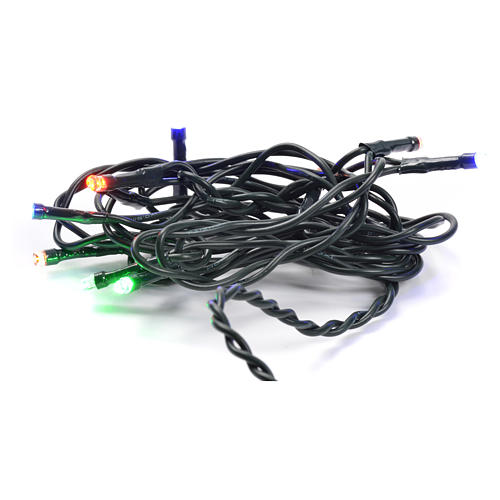 Christmas lights 10 small led multicolor indoors 1