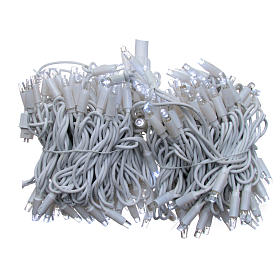 Luces de Navidad: Cadena de luces de Navidad 200 LED blanco hielo para exterior Luces de Navidad: Cadena de luces de Navidad 200 LED blanco hielo para exterior