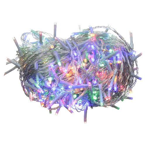 Christmas Lights, 160 multicoloured LED, programmable for outdoors, battery powered 1