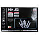 Christmas Lights, 160 blue LED, programmable for outdoors, battery powered s4
