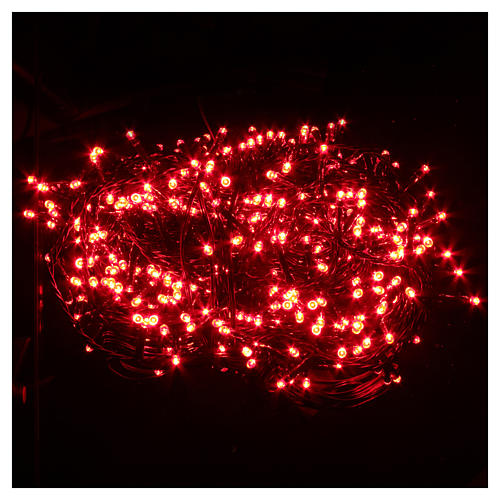 Christmas Lights, 600 red LED, programmable for outdoor use 2