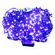 Cadena de luces de Navidad 600 LED azules programables para exterior s1