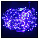 Cadena de luces de Navidad 600 LED azules programables para exterior s2