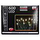 Christmas Lights, 600 warm white LED, programmable for outdoor use s4