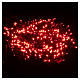Luce Natale catena 1000 LED rosso ESTERNO programmabili s2