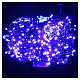 Cadena de luces de Navidad 1000 LED azules programables para exterior s2