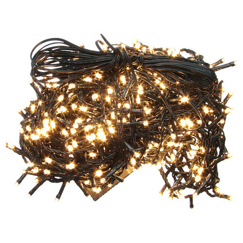 Christmas Lights, 1000 warm white LED, programmable for outdoor use 1