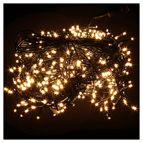 Christmas Lights, 1000 warm white LED, programmable for outdoor use 2