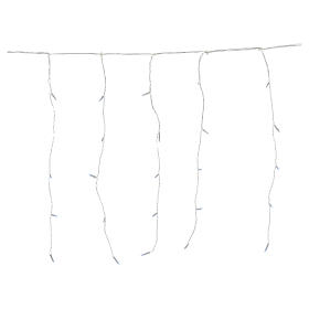 Weihnachtslichter: Lichtervorhang 160 LEDs kaltweiß AUßEN mit Netzanschluss Weihnachtslichter: Lichtervorhang 160 LEDs kaltweiß AUßEN mit Netzanschluss