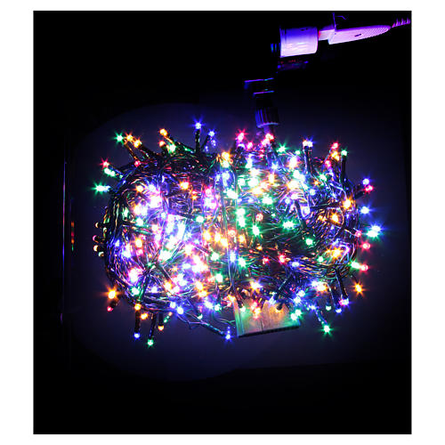 Cadena de luces de Navidad 1000 LED multicolor programables para exterior 2