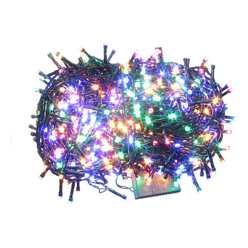 Luce Natale catena 1000 LED multicolore ESTERNO programmabili 1