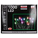 Christmas Lights, 1000 multicoloured LED, programmable for outdoor use s4