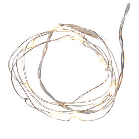 Weihnachtslichter: Weihnachtslicht 10 Leds warmweiss unbedeckten Kabel Weihnachtslichter: Weihnachtslicht 10 Leds warmweiss unbedeckten Kabel