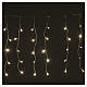 Christmas LED curtain, 160 warm white lights, for outdoor use s2