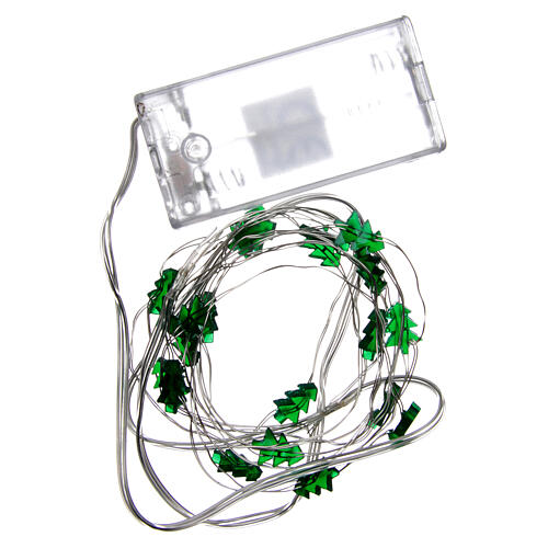 Fairy lights: 20 green LED lights, for indoor use 4