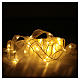 Luces Navideñas fita 8 mt 80 luces led blanco-amarillo s3