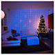 Projecteur laser lumière Noël argent thème Noël pour intérieur s1