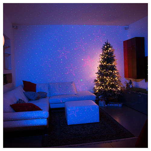 Christmas lights laser projector for indoor silver with - online sales on HOLYART.com