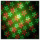 Projecteur laser de Noël couleur bleu thème coeurs pour intérieur s4