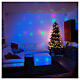 Laserprojektor Weihnachtsbilder für Innen, grün und rot s1
