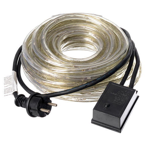 Guirlande Tube LED 10 Mètres – 230V, 24 LED/m, étanche, Pour Intérieur Et Extérieur