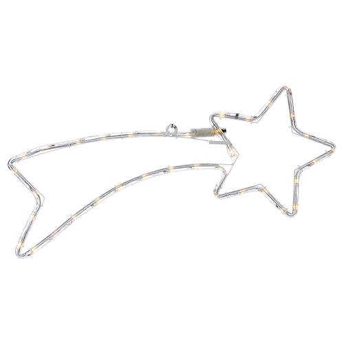 Comet Star with LED Light Cold White 80cm Decoration Christmas HMJ 