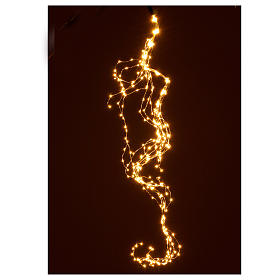 Guirlandes lumineuses de Noël: Cascade lumineuse 360 nano led blanc chaud 1,5 m intérieur Guirlandes lumineuses de Noël: Cascade lumineuse 360 nano led blanc chaud 1,5 m intérieur