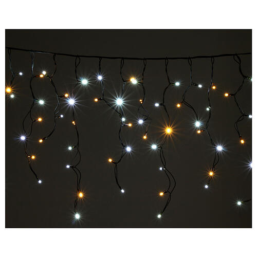 Light curtain 180 leds warm white and ice white internal and external use 1