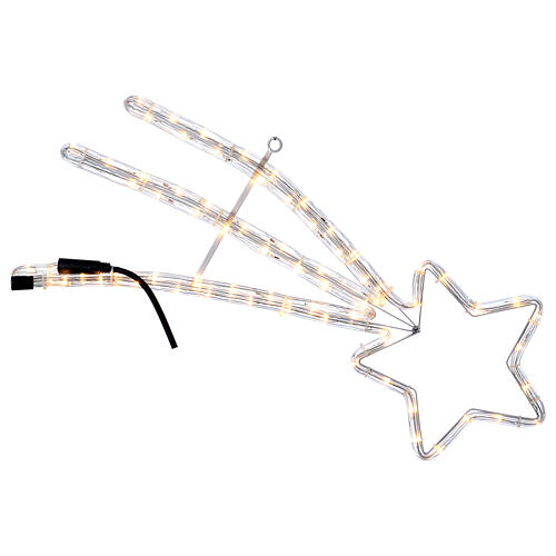 Comet star 72 Leds external use warm white 2