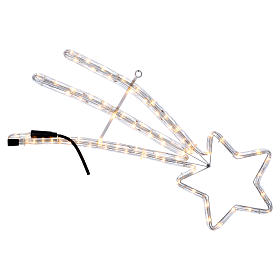 Guirlandes lumineuses de Noël: Comète 72 led intérieur extérieur blanc chaud Guirlandes lumineuses de Noël: Comète 72 led intérieur extérieur blanc chaud