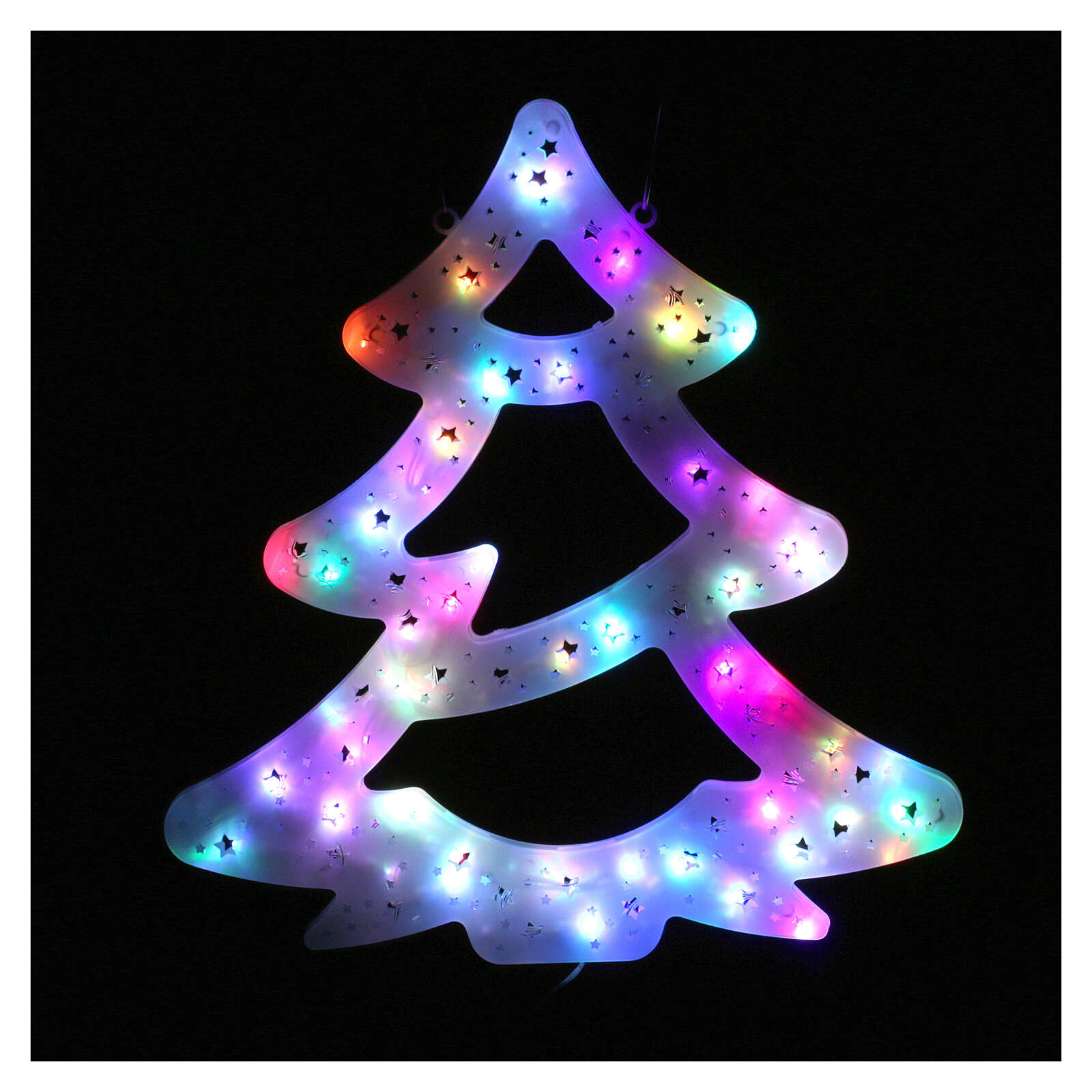 Guirlande Sapin Noel 50 Led Colores Interieur Exterieur Vente En Ligne Sur Holyart