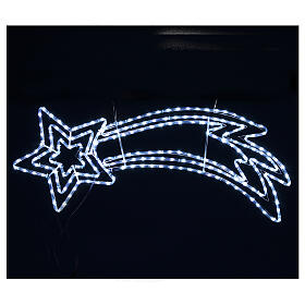 Triple comet star 216 leds ice white internal and external use