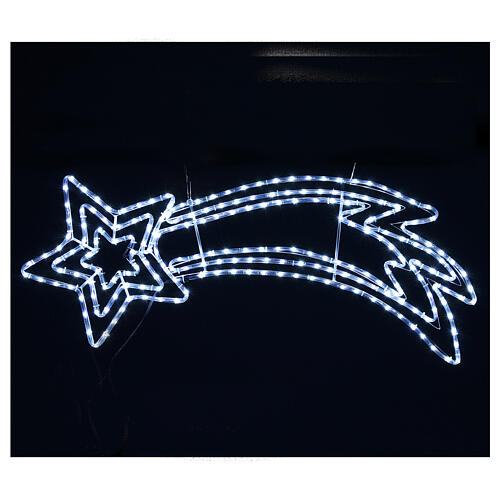 Triple comet star 216 leds ice white internal and external use 2