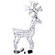 Diamond reindeer 80 leds ice white for external and internal use s5