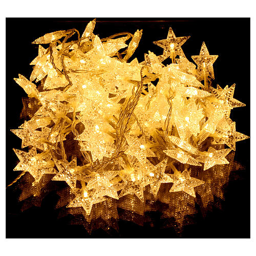 Star lights cable 100 leds warm white internal and external use 1