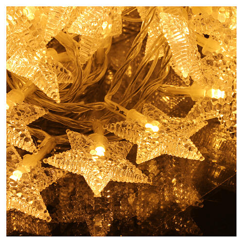 Star lights cable 100 leds warm white internal and external use 2
