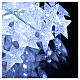 Catena stelline 100 led bianco ghiaccio interno esterno s2