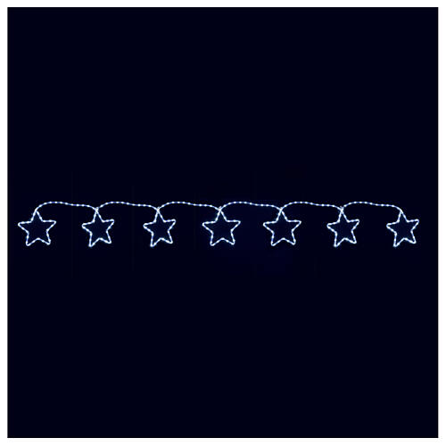 Weihnachtslichter Sternen 240 Leds kaltweiss für Aussengebrauch 1
