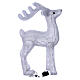 Christmas reindeer decoration 200 leds ice white for internal and external use s4