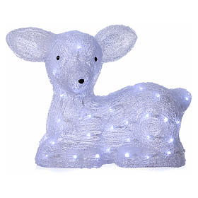 Guirlandes lumineuses de Noël: Décoration Noël Biche 60 led blanc froid intérieur extérieur Guirlandes lumineuses de Noël: Décoration Noël Biche 60 led blanc froid intérieur extérieur