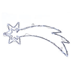 Guirlandes lumineuses de Noël: Comète 40 led blanc froid intérieur extérieur Guirlandes lumineuses de Noël: Comète 40 led blanc froid intérieur extérieur